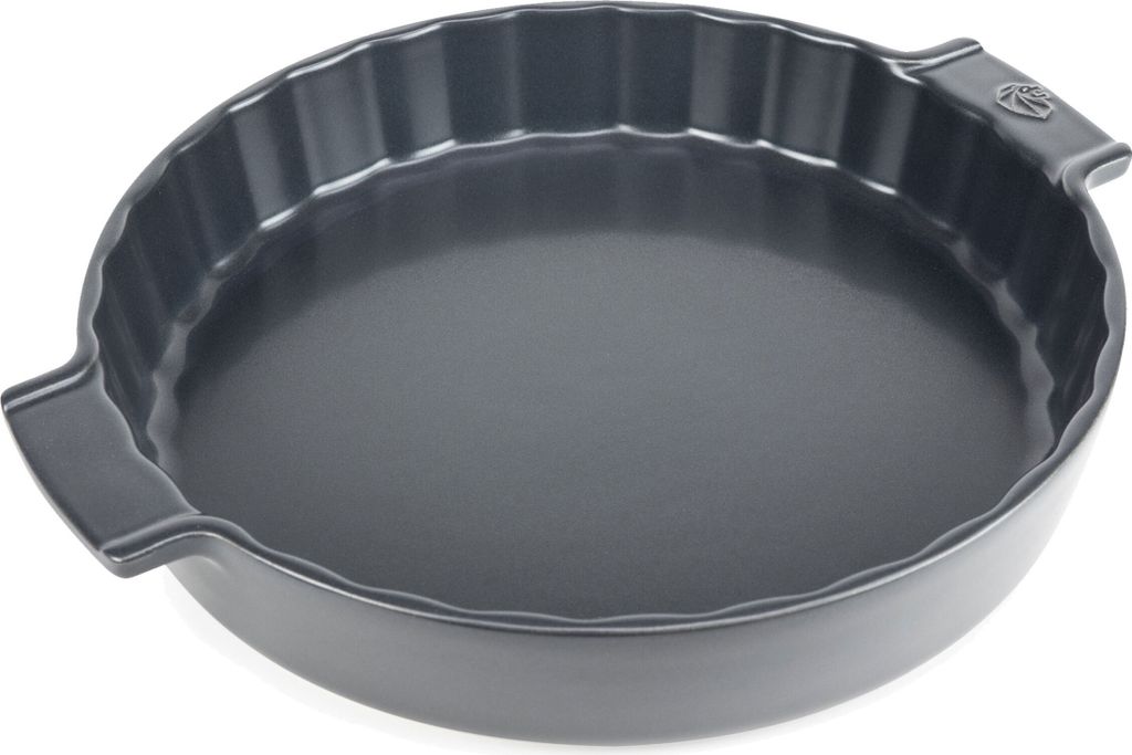 PEUGEOT Keramik Quicheform APOLLIA 30cm Schiefergrau Torteform Spülmaschinenfest