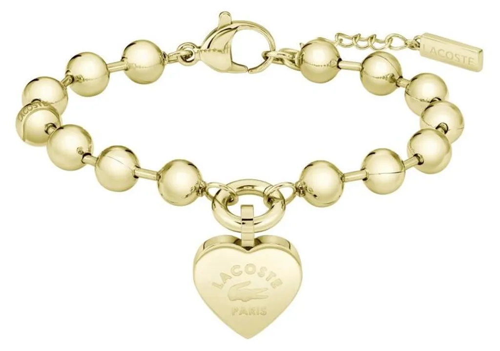 Bracelet perles dorées en plaqué or - Bijou de créateur pour poignet fin