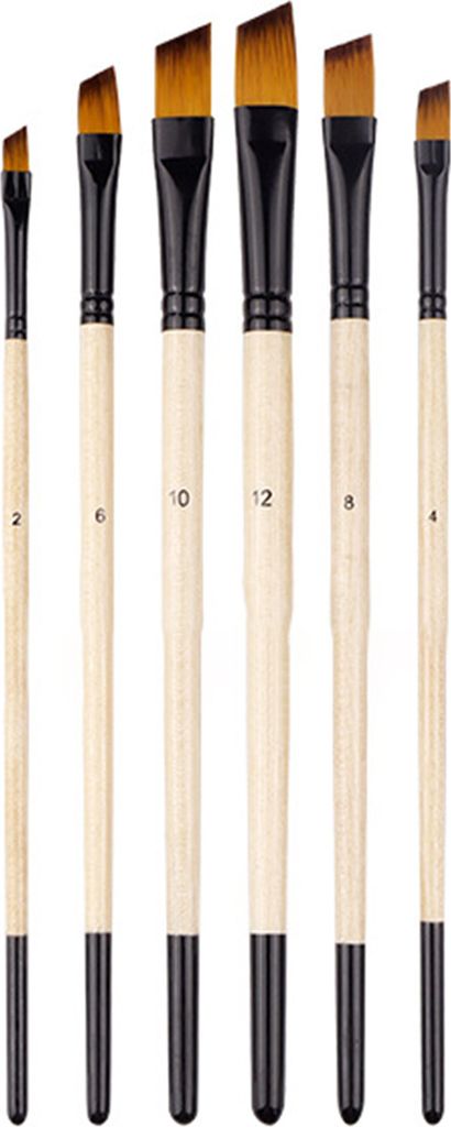 Gemälde Pinsel Langlebiger Hartnäckigkeit Starkes Wasser Absorption Leichte Gewicht stabil wiederverwendbares Premium weiche Nylon Borstenstifte ...