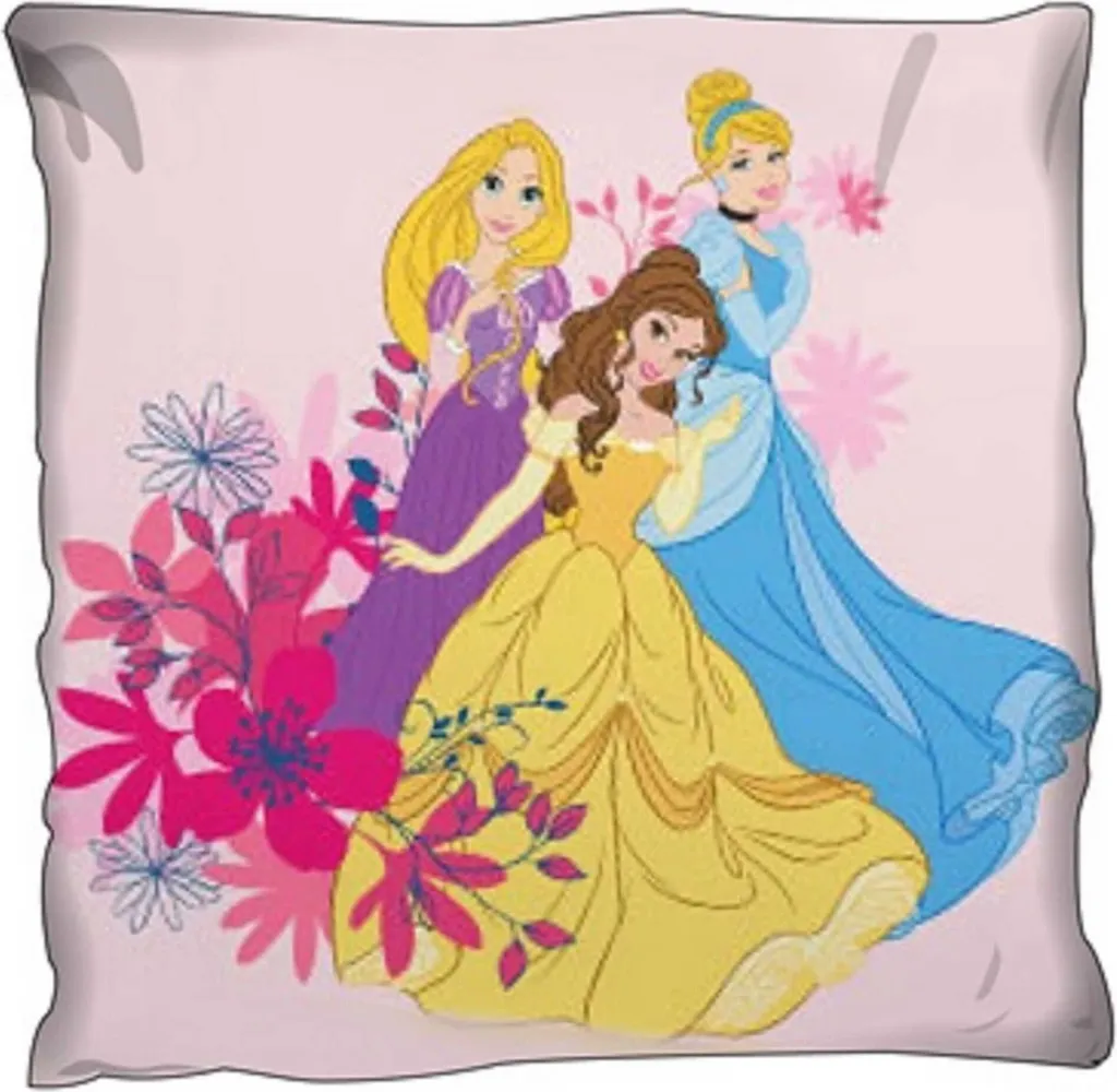Coussin Décoratif Princesse pour Enfant 40x40 cm Carbotex Velvet Doux