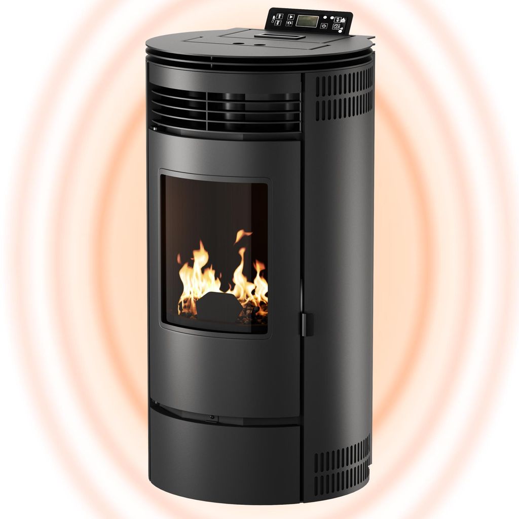 UMBRELLA® PR8 Pelletofen 8,6 kW, A+ bis 220 m³ – Produktbild 