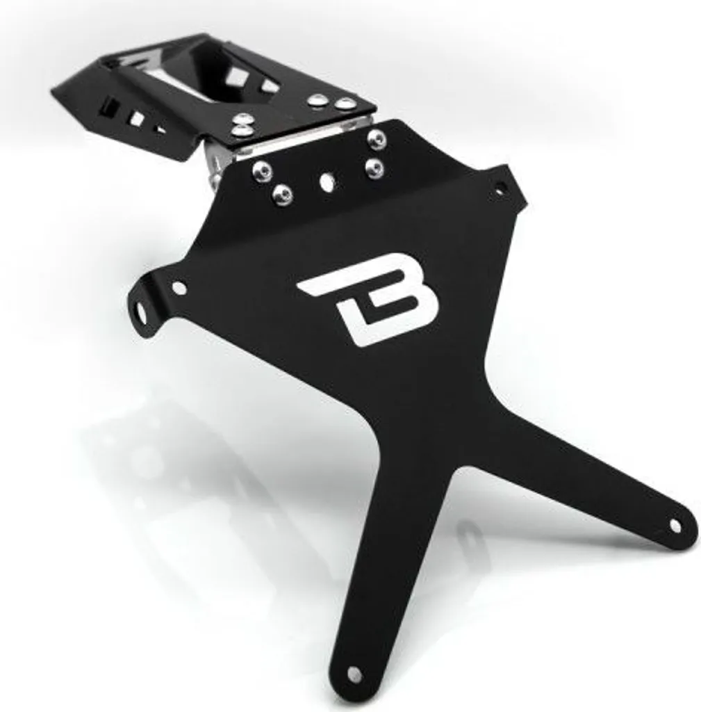 Support de plaque Yamaha R6 RJ27 réglable et robuste en aluminium CNC