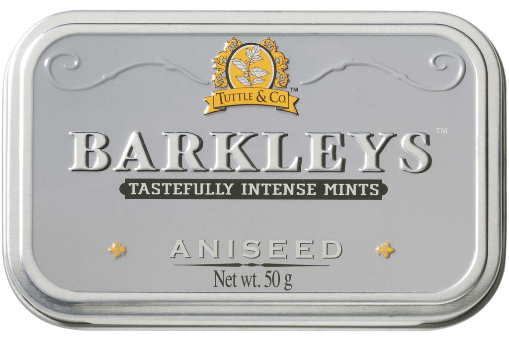 Barkleys Aniseed Pastilles all'aroma di anice in barattolo Immagine del prodotto 