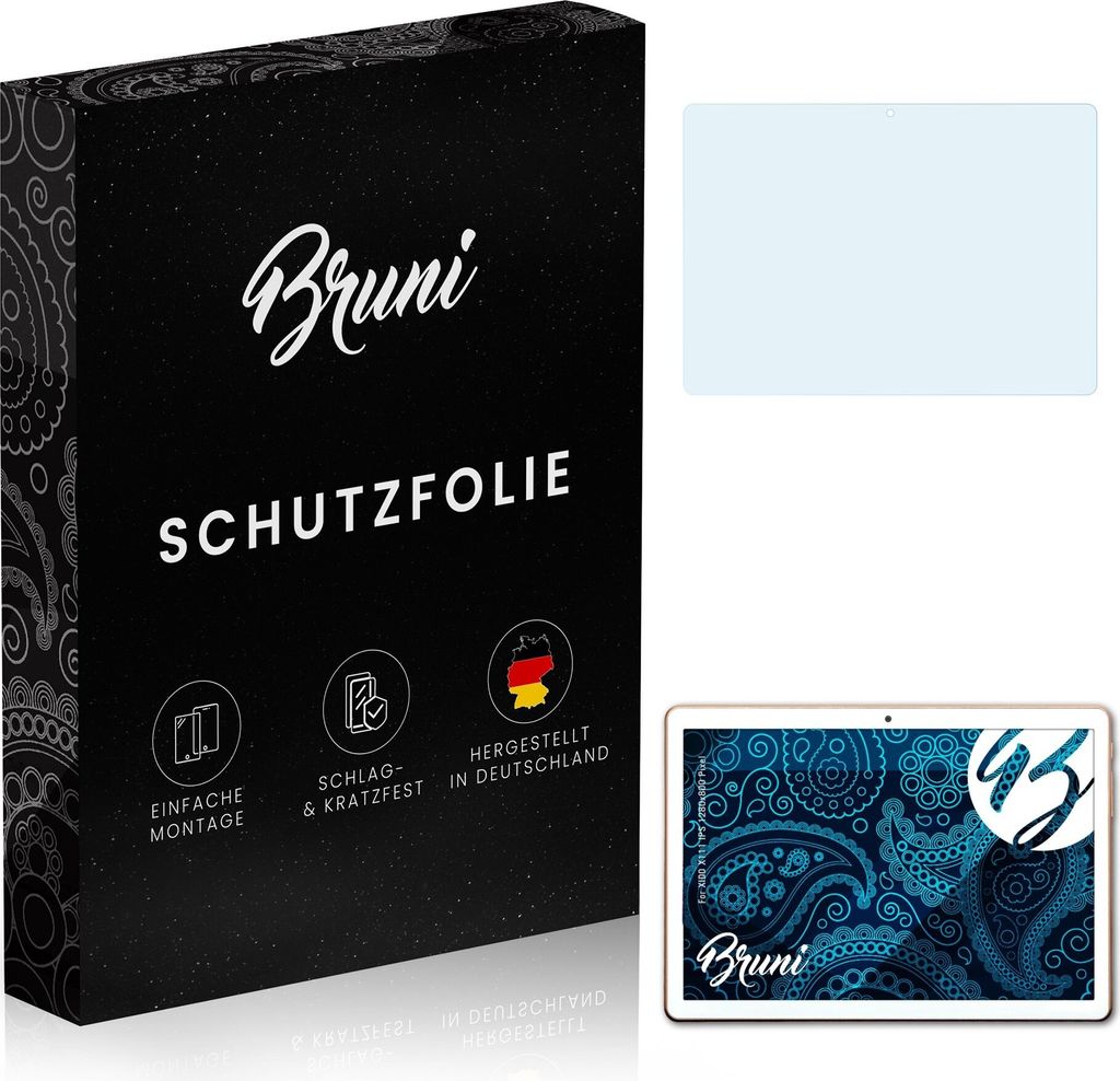 Bruni Basics-Clear 2x Schutzfolie kompatibel mit XIDO X111 Produktbild 