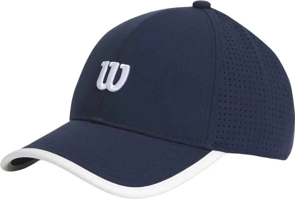 Casquette Wilson Bleue L-XL Anti-Transpiration pour Grand Tour de Tête