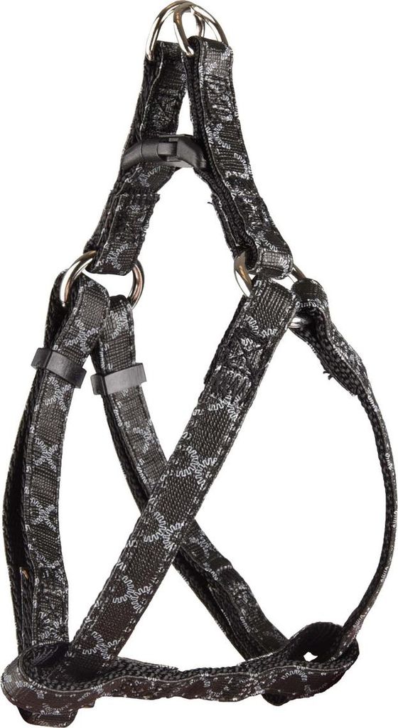 Flamingo Geschirr Step & Go Odin schwarz, Maße: 30-40 cm / 10 mm