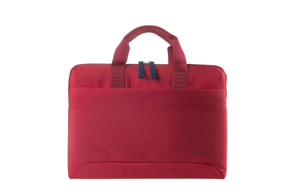 Sacoche ordinateur 14" Tucano Smilza rouge à design ultra-plat