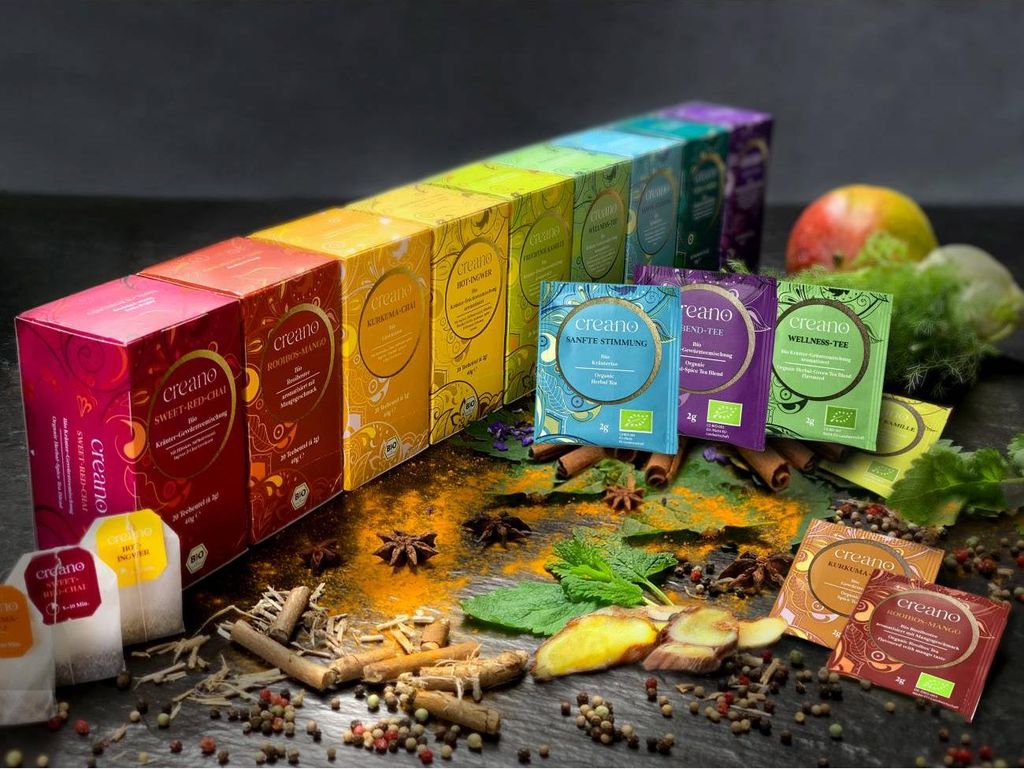60er “Calm down” Tee-Mix (Wellness-Tee, Sanfte Stimmung, Abend-Tee) *²