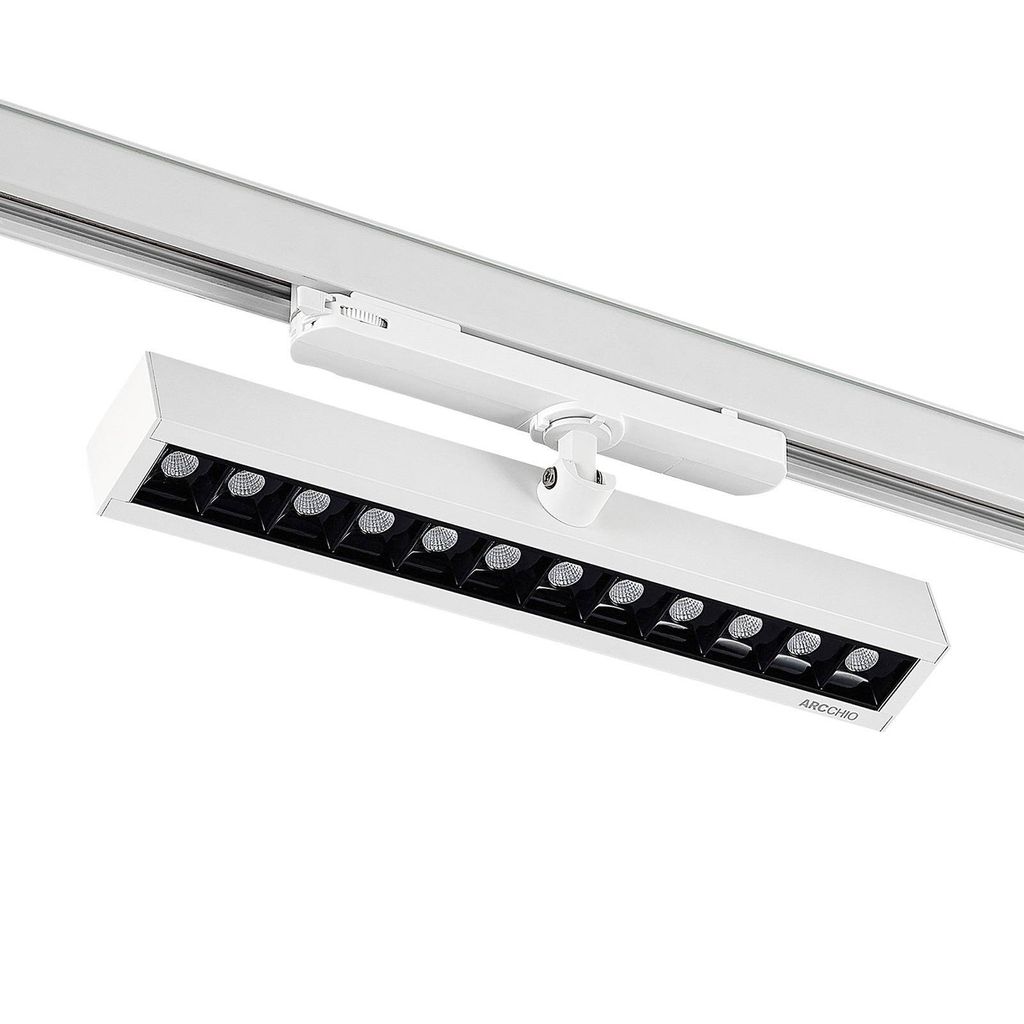 Arcchio Millay LED-Schienenstrahler weiß 3000K