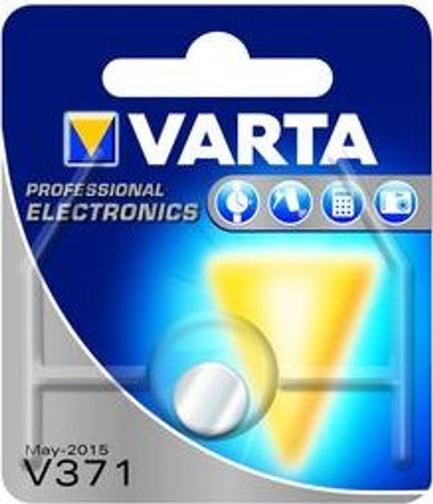 A Varta battery blister pack.