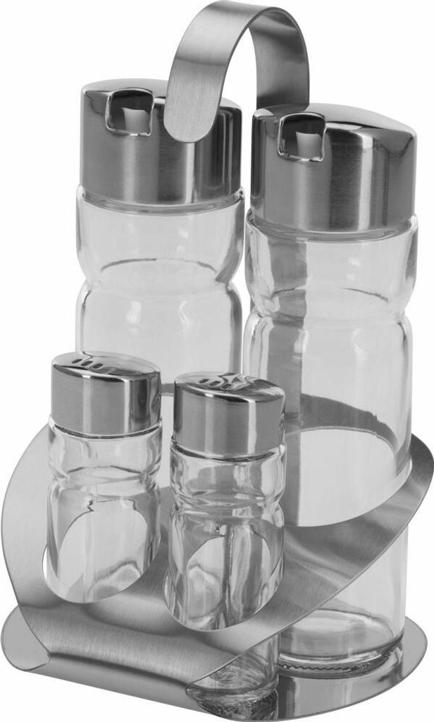 Westmark Menage Salz, Pfeffer, Essig & Öl Wien, 4tlg., 65052260