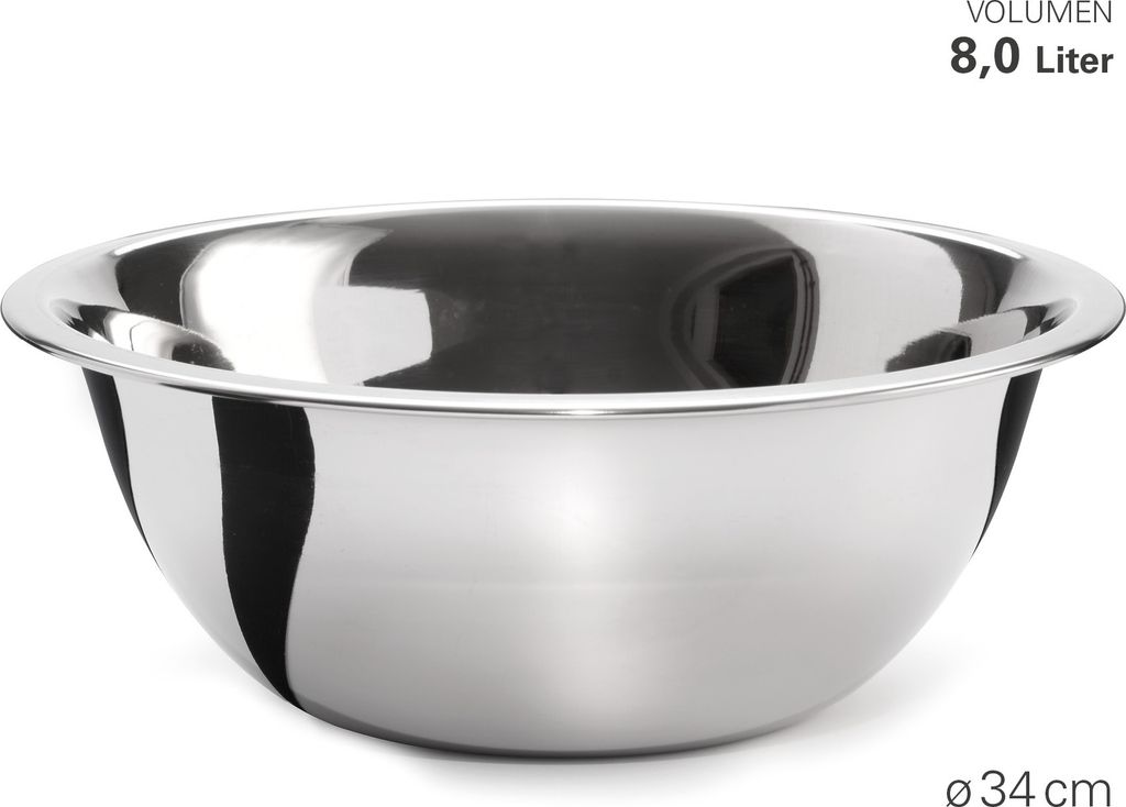 Karl Weis Küchenschüssel Ø 34 cm, Edelstahl Produktbild 