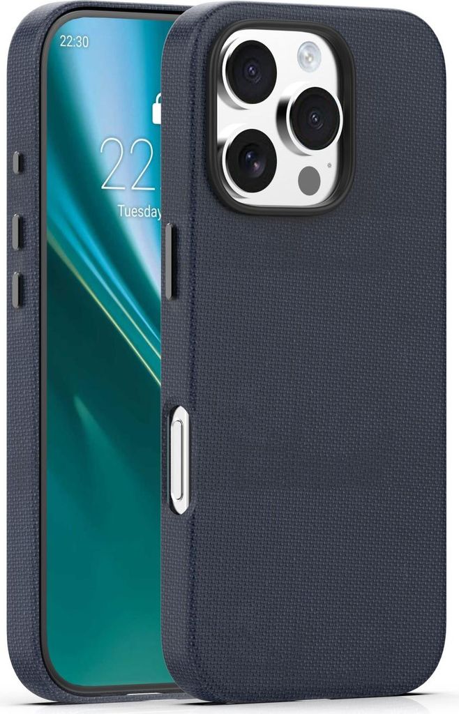 Etteri Elegant Mag Case für iPhone 16 Pro Max 6,9" Handyhülle Schwarz