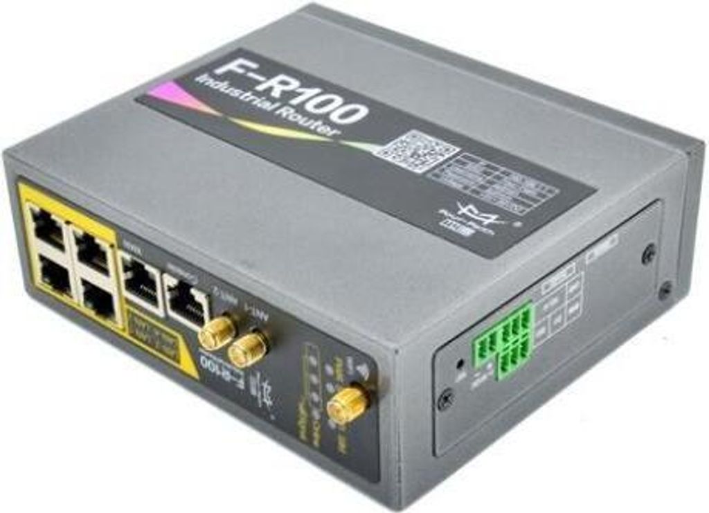 Industrieller LTE Mobilfunk-WLAN-Router mit Dual-SIM und IP30 Gehäuse