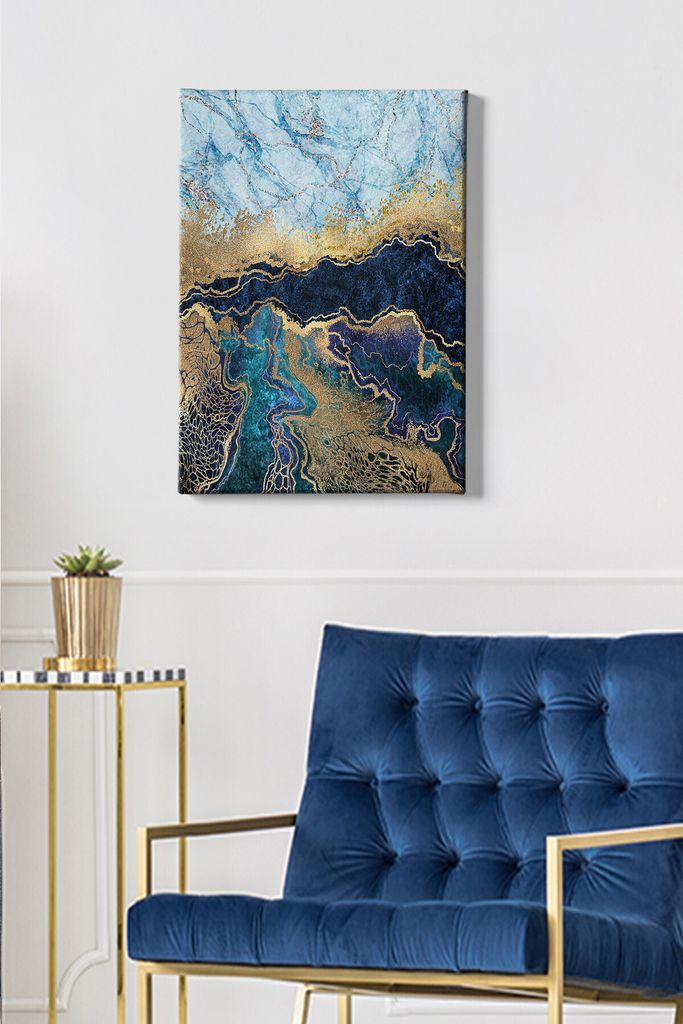Wallity, Kanvas- TCR1192, Bunt, Leinwandbilder, 50 x 70 cm, 100% Leinwand