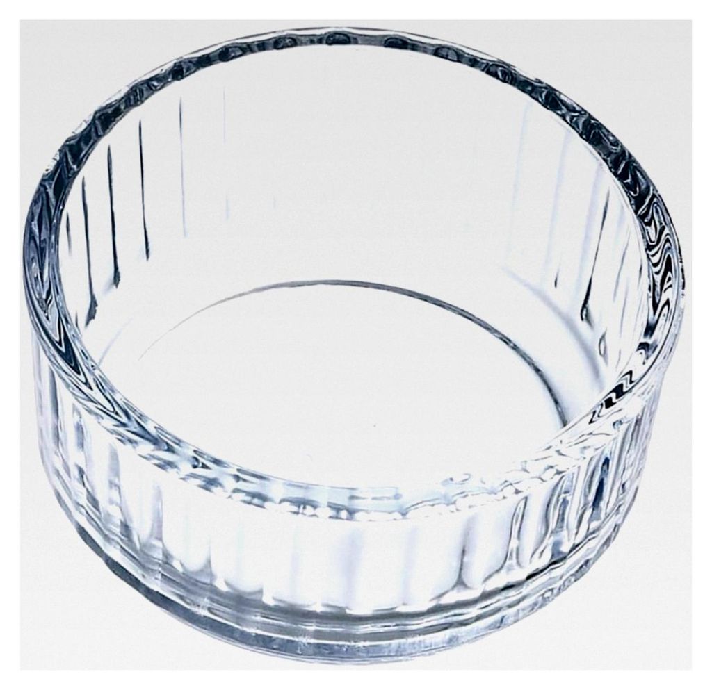 Auflaufförmchen aus Glas, 10 cm