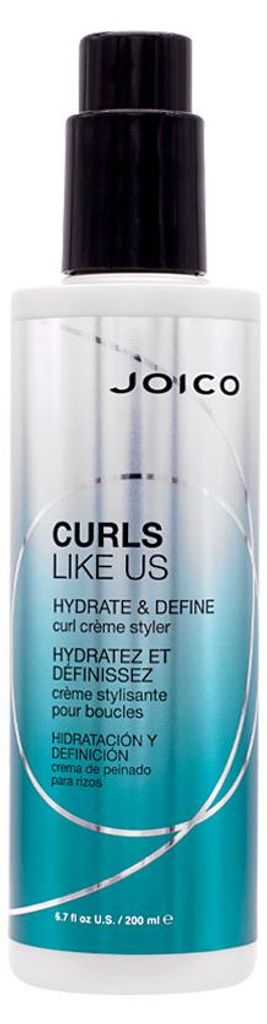 Joico Curls Like Us Hydrate & Define Curl Creme Styler 200ml