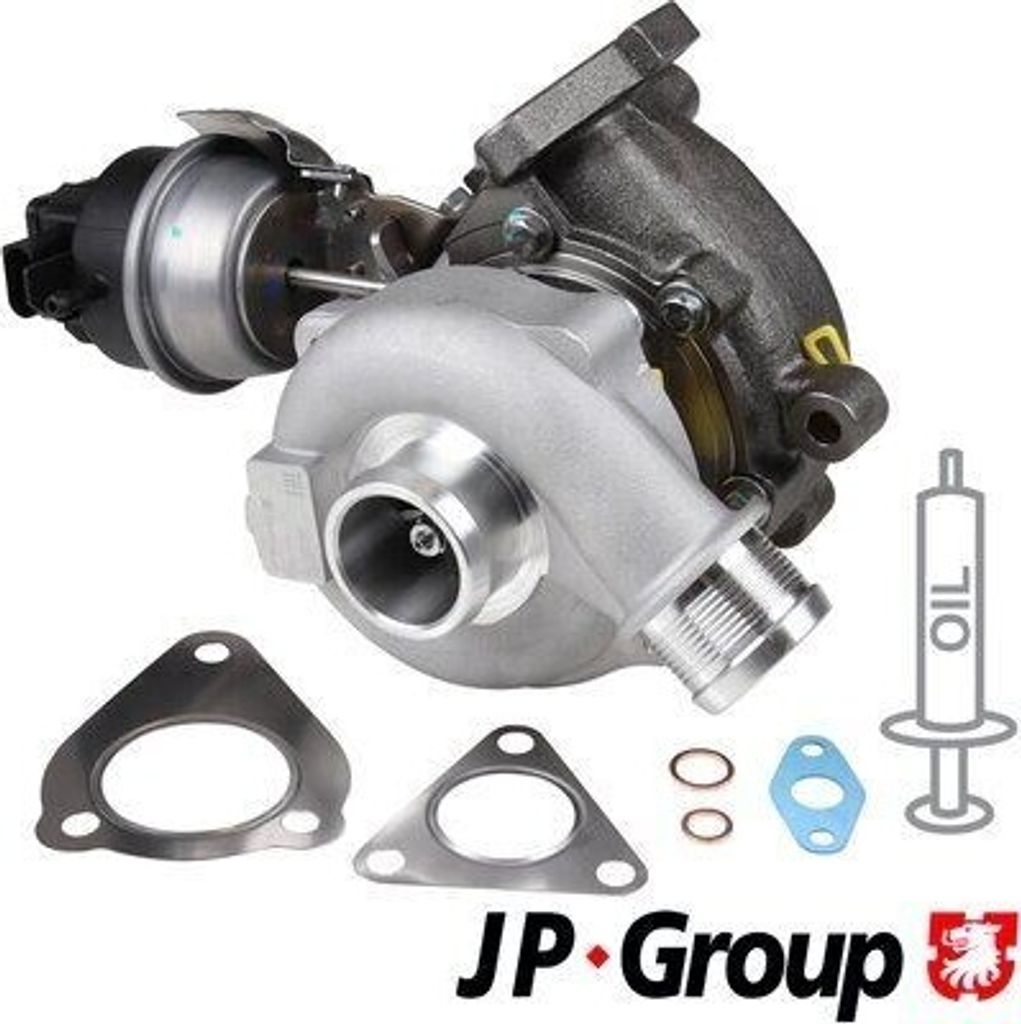 Turbolader JP GROUP 1117405700 für AUDI A4 Avant (8ED, B7)