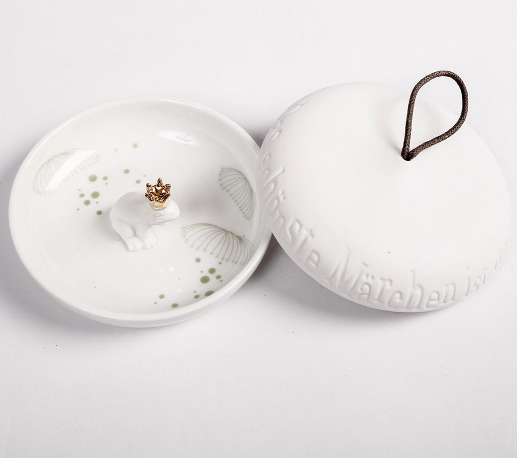 Kleine Schatzdose "Froschkönig"