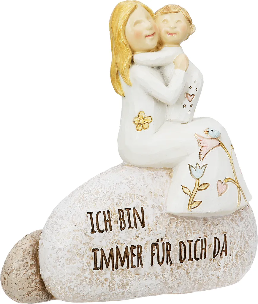 Statue Décorative Mutmacher Gilde Design Naturel 12 cm - Set de 3 pcs - 4