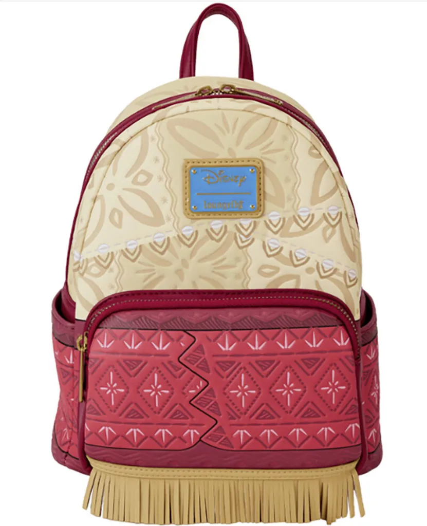Sac Loungefly Vaiana Premium 26cm - Finitions Cuir Vegan et Détails Brodés