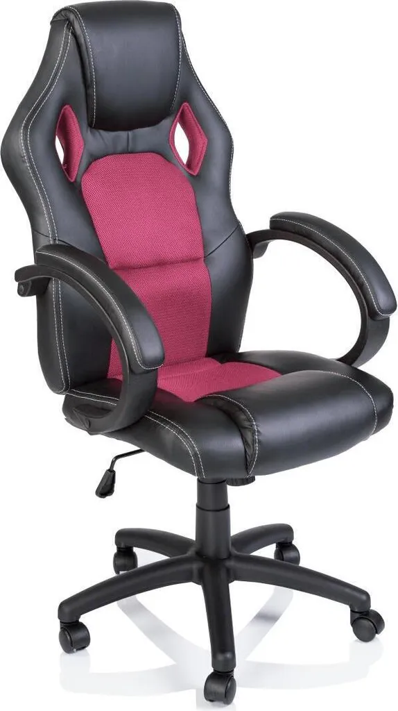 Sedia Scrivania Rosa TRESKO per Studio e Cameretta | Ergonomica