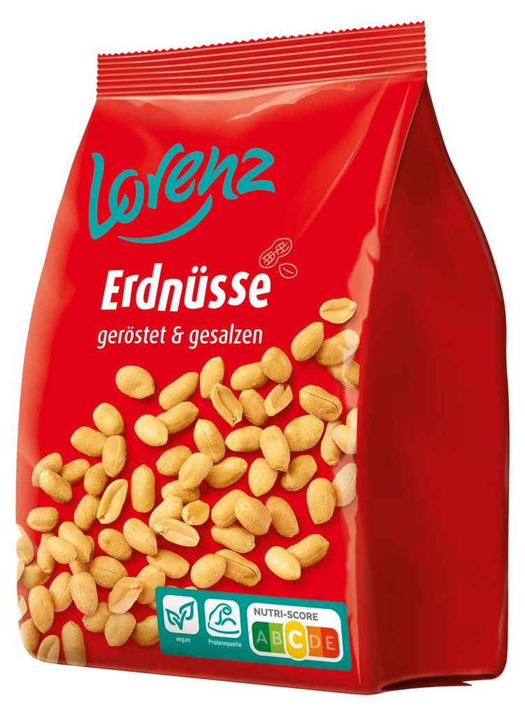 Lorenz Erdnüsse geröstet und gesalzen 1kg Produktbild 