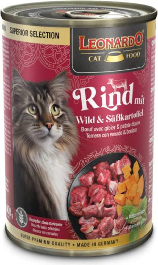 LEONARDO Superior Selection Rind mit Wild und Süßkartoffeln Produktbild 