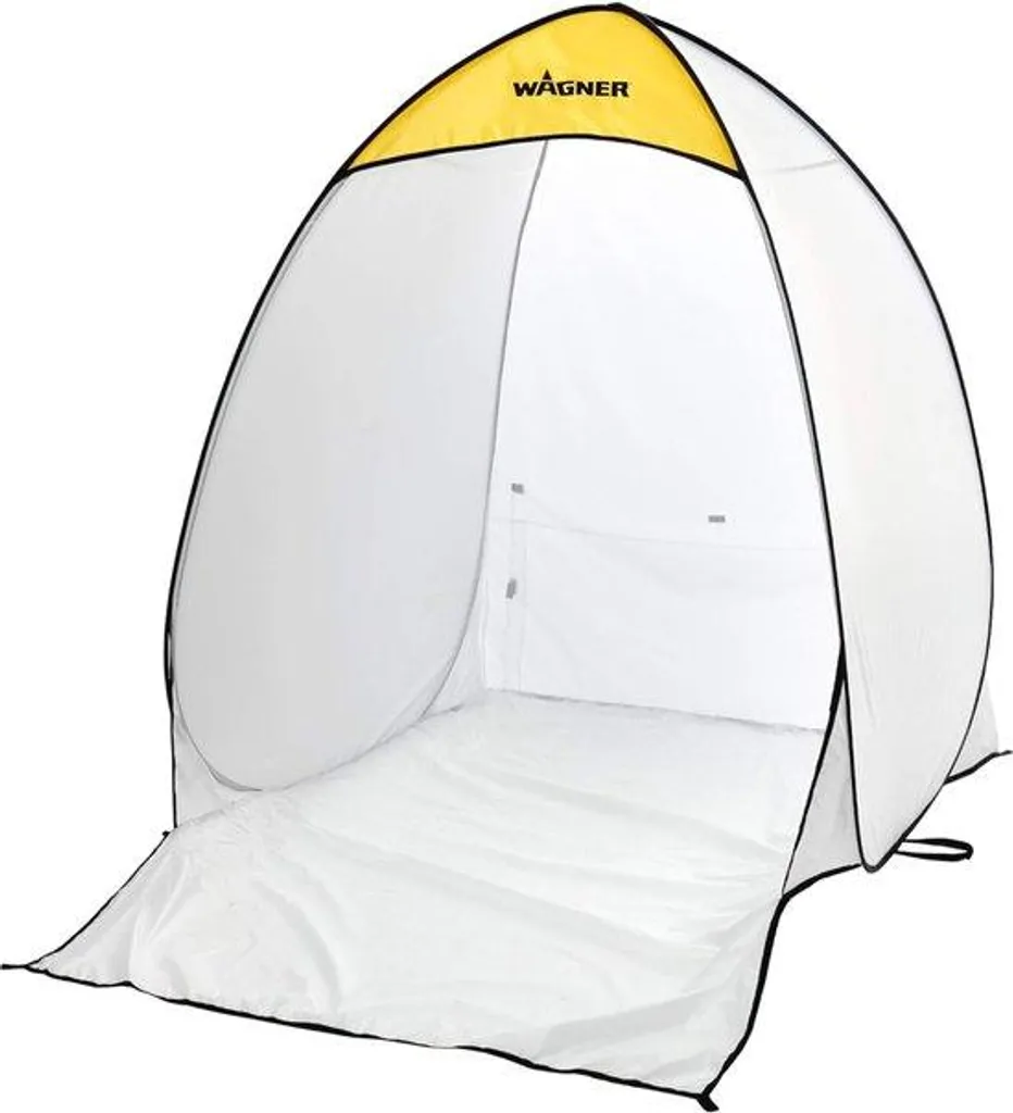 Cabine de peinture portable avec protection anti-éclaboussures DIY