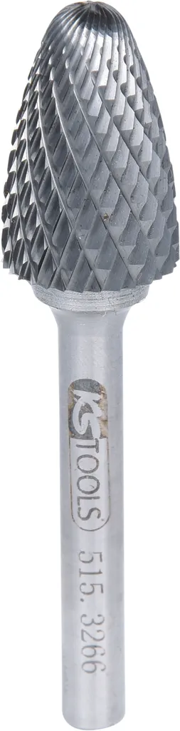 Fraise sur tige pour ébavurage et finition métal 16 mm forme de cercle