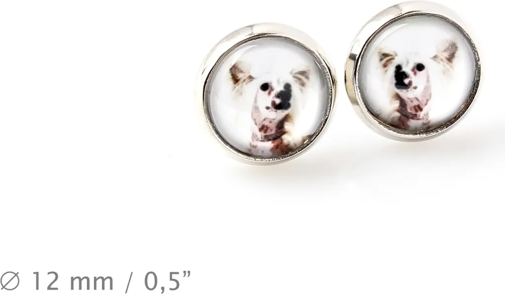 Gioielli Cane Crestato Cinese Art-Dog - Parure Completa con Confezione