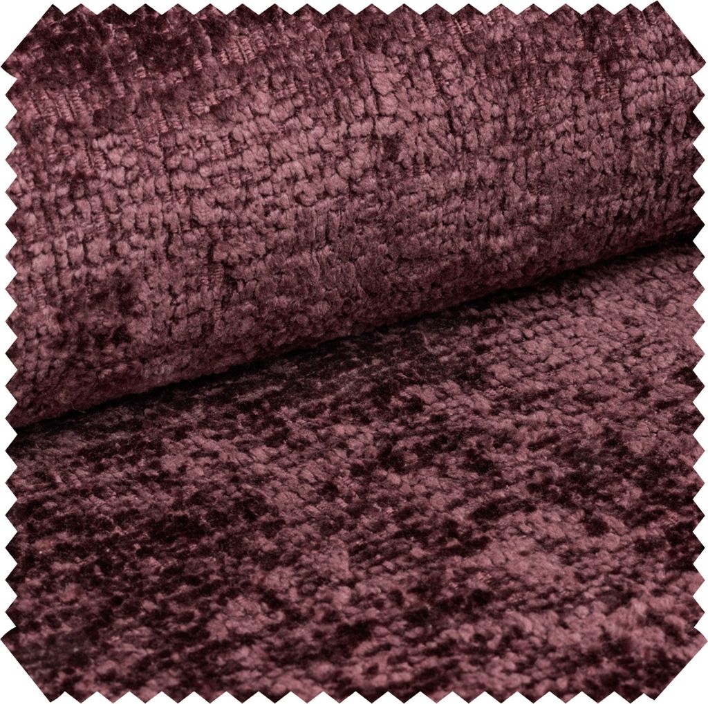 novely TRENTO - Hochwertiger Möbelstoff - Schwer Entzündbarer Polsterstoff - Pflegeleichte Meterware 1lfm - Farbe: 14 Bordeaux