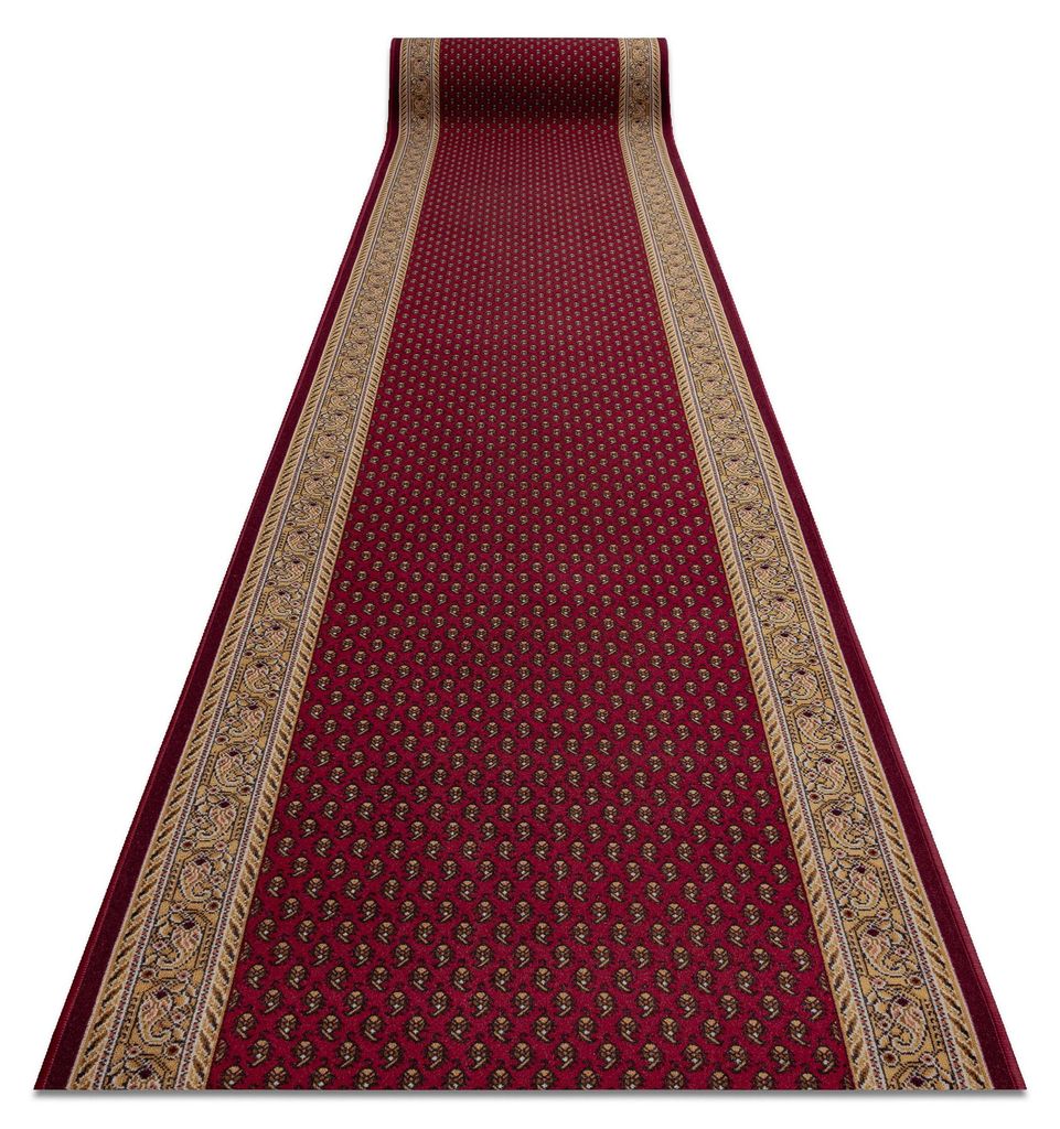 TAPIS DE COULOIR ANTIDÉRAPANT INCA bordeaux 80cm rouge Image du produit 