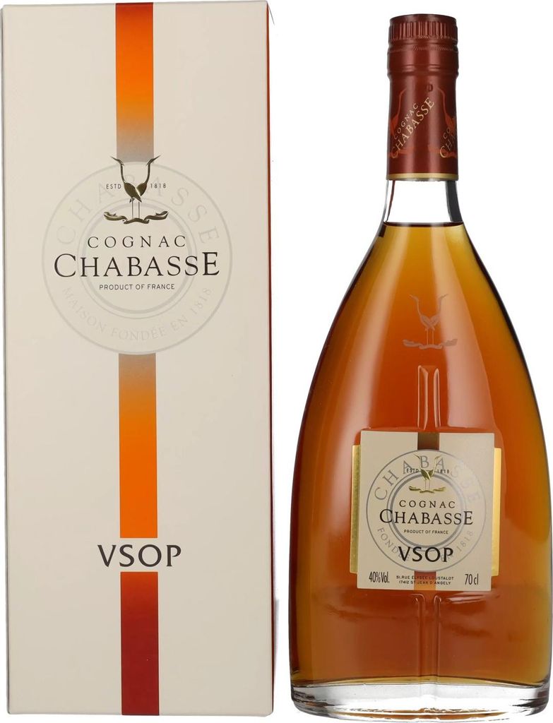 Chabasse VSOP Cognac 40% Vol. 0,7l in Geschenkbox Produktbild 