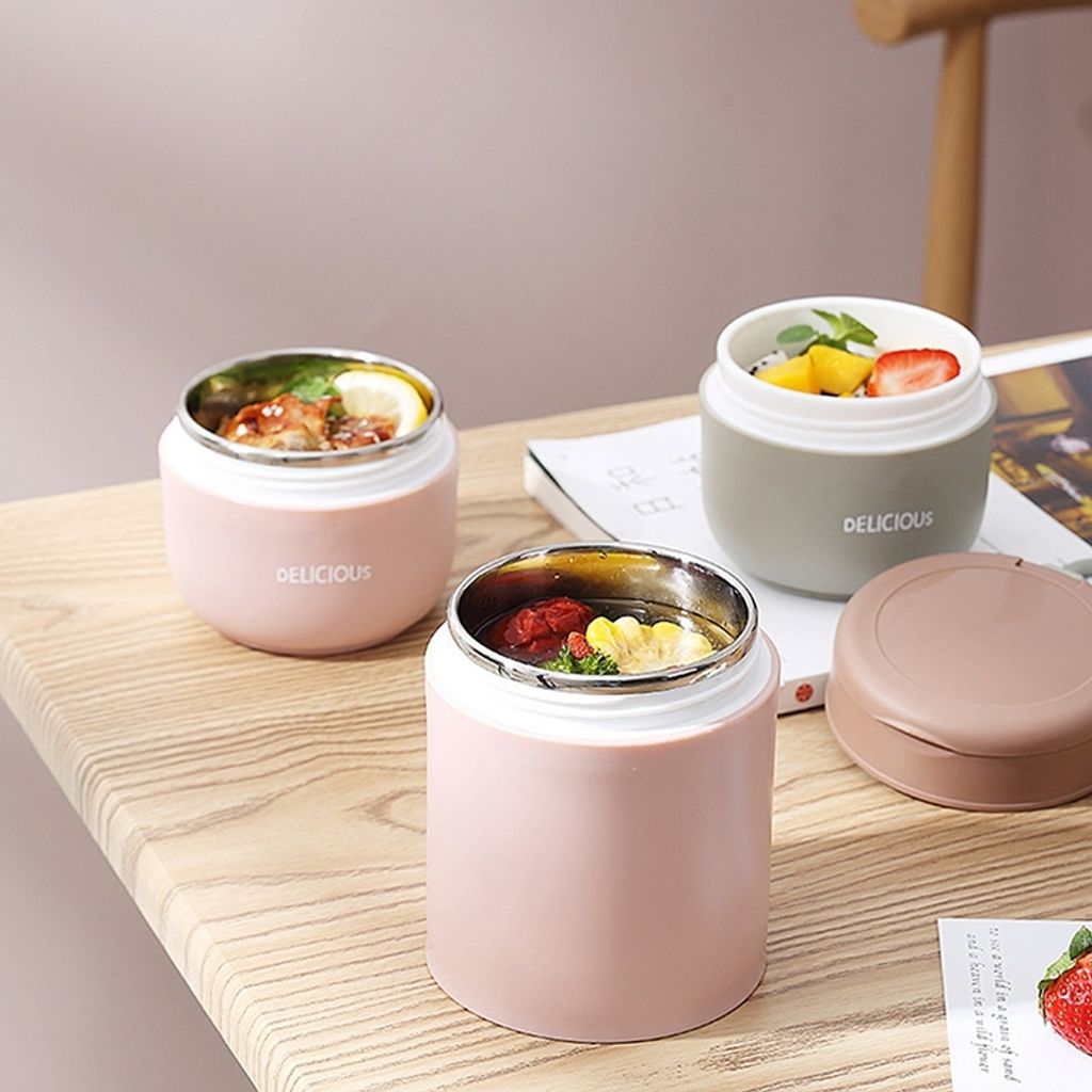 730 ml Müslibecher To Go Becher, Lunchpot, Auslaufsicherer Produktbild 3