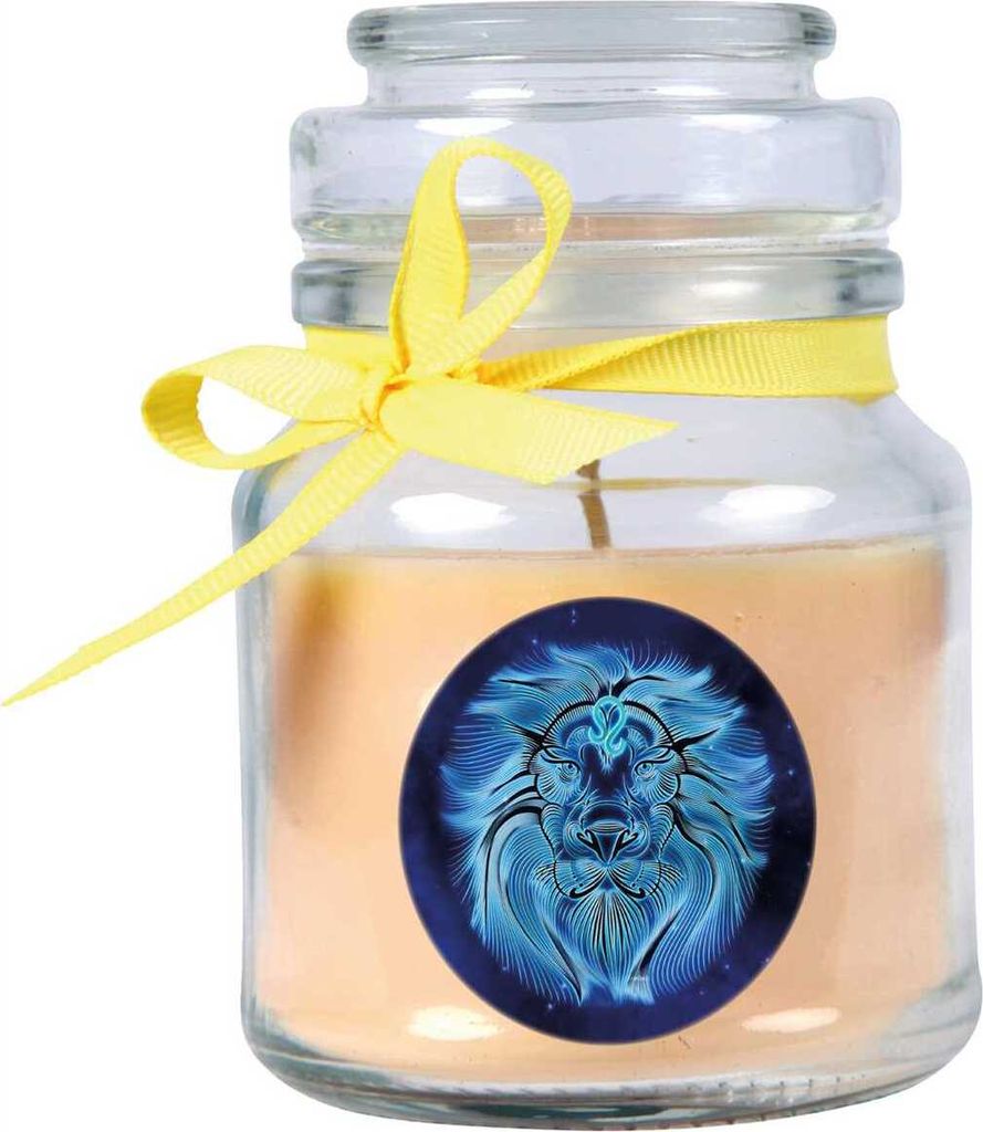 HS Candle "Sternzeichen" Duftkerze Vanille im Bonbonglas ( Produktbild 