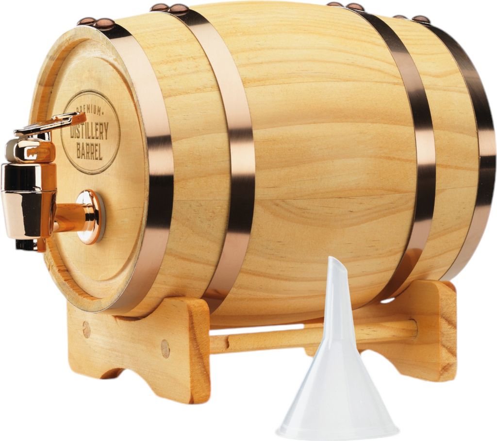 Whiskyfass Getränkespender aus Holz - Whisky Geschenkset Produktbild 