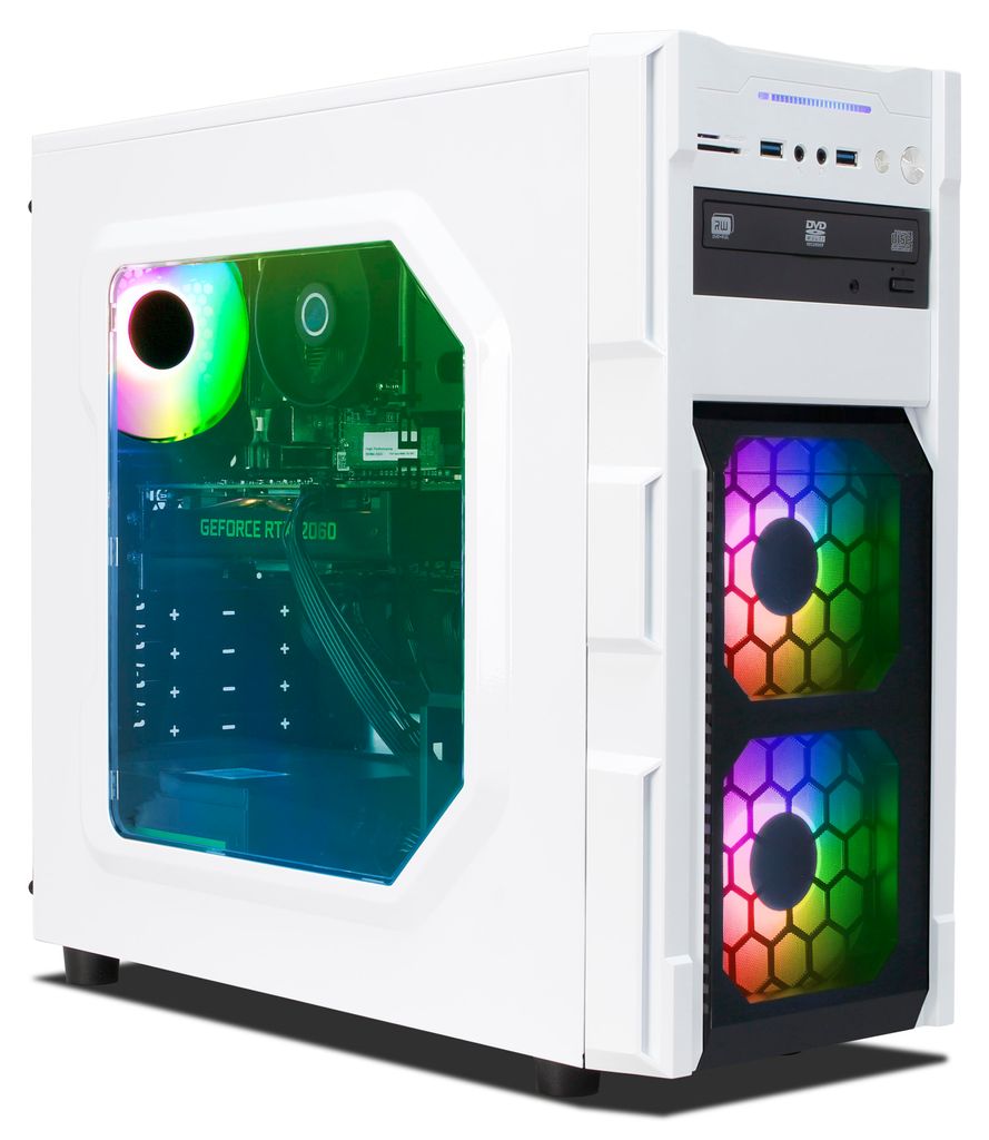 Business Office Game White | Intel Core i7-8700 | Nvidia Image du produit 