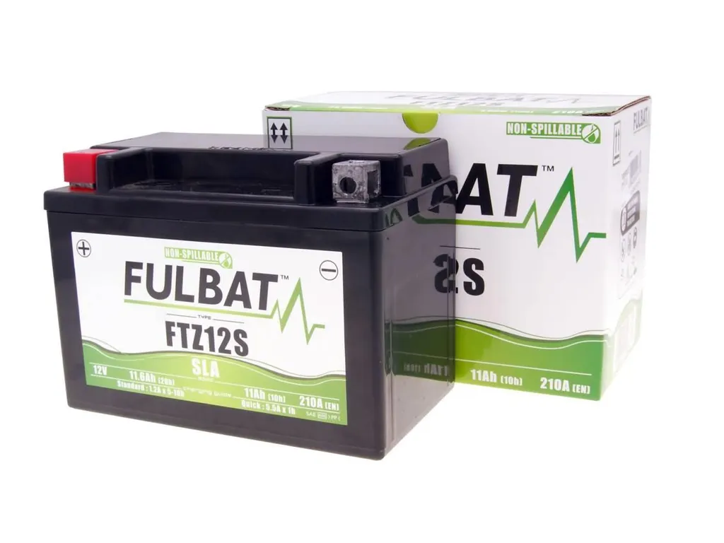 Batterie Moto FULBAT FTZ12S Gel sans Entretien 12V