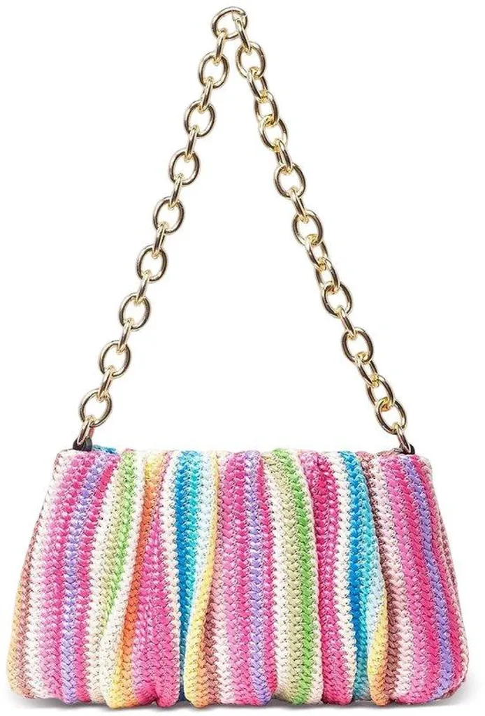 Sac de plage multicolore pour femme | Grand cabas pour vacances d'été