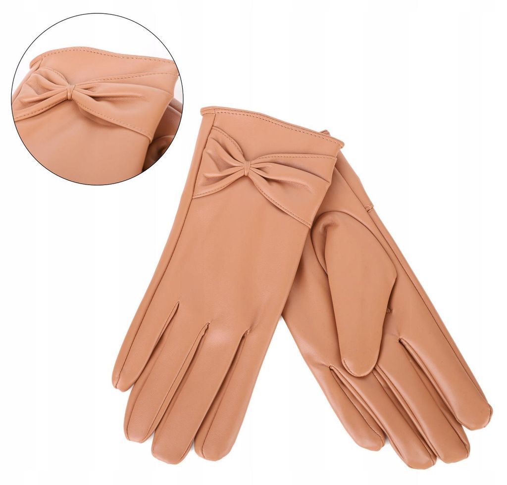 Dameshandschoenen, beige kleur – herfst/winter – Productafbeelding 