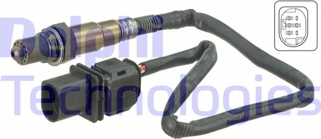 Sonde Lambda OE 11787539123 Delphi ES20677-12B1 Qualité d'Origine BMW