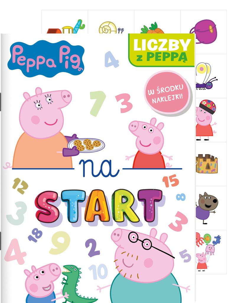 Liczby z Peppą - nauka i zabawa dla przedszkolaków