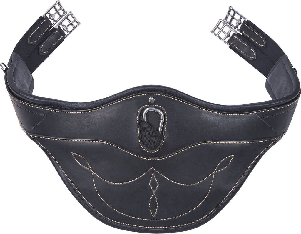 BUSSE Sattelgurt Take-Off Line SG Stollenschutzgurt Schwarz