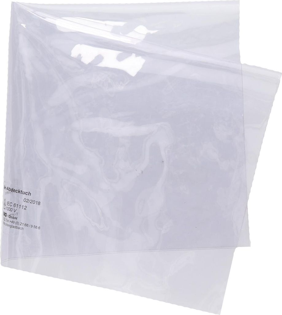 KS Tools Abdecktuch mit Schutzisolierung, transparent, 1000mm, 117.2308