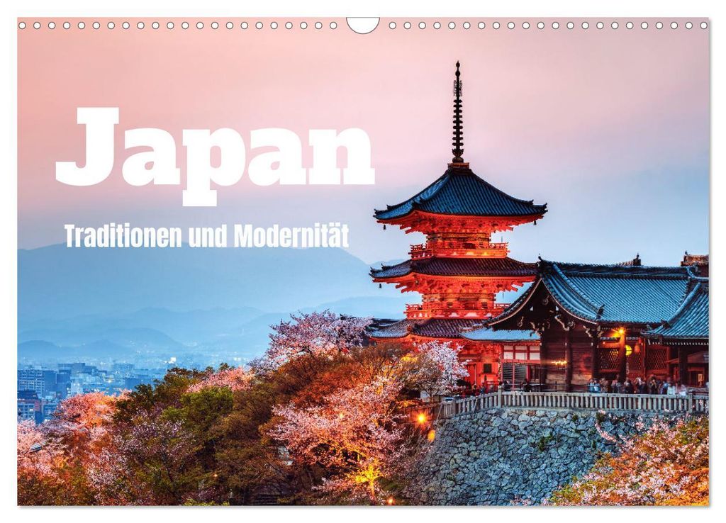Japan - Traditionen und Modernität (Wandkalender 2027 DIN A3 quer), CALVENDO Monatskalender