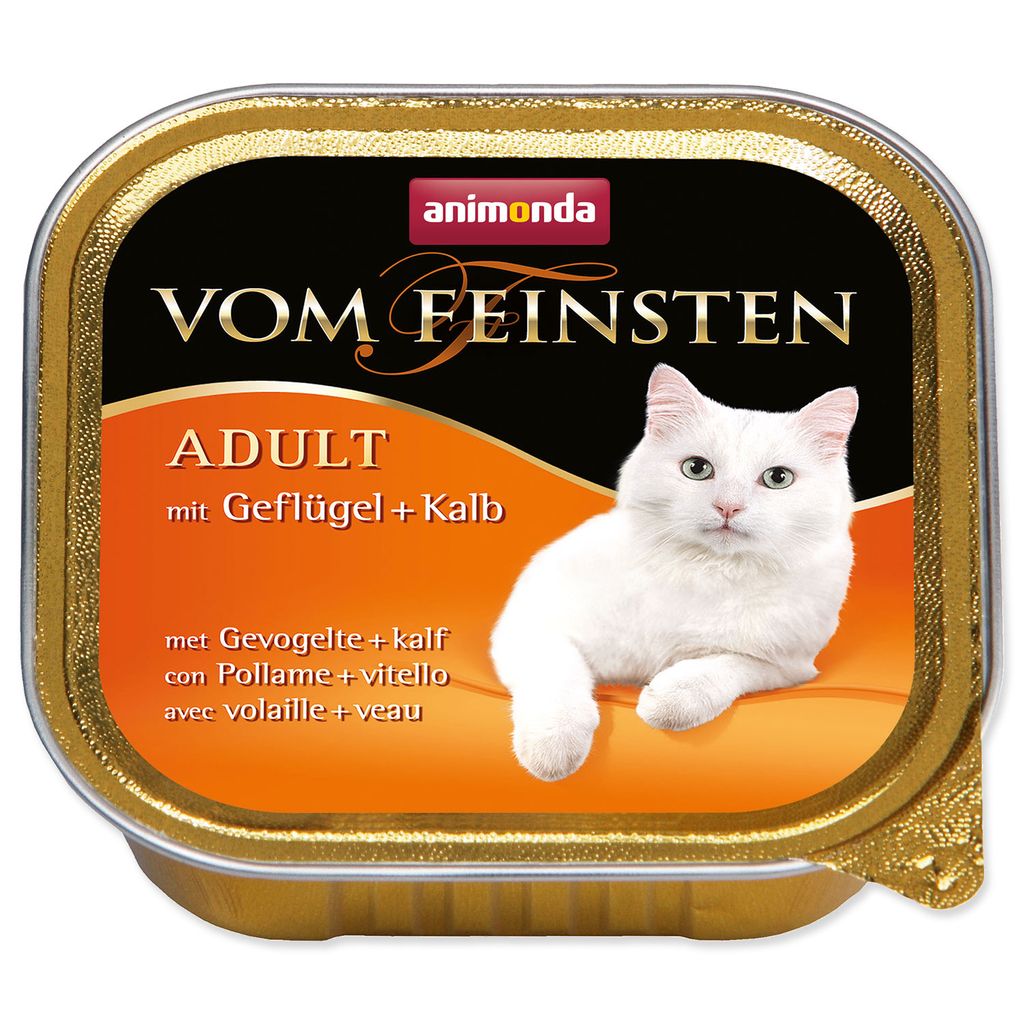 Animonda Vom Feinsten Classic Cat - Pollame e Vitello 100 g Immagine del prodotto 