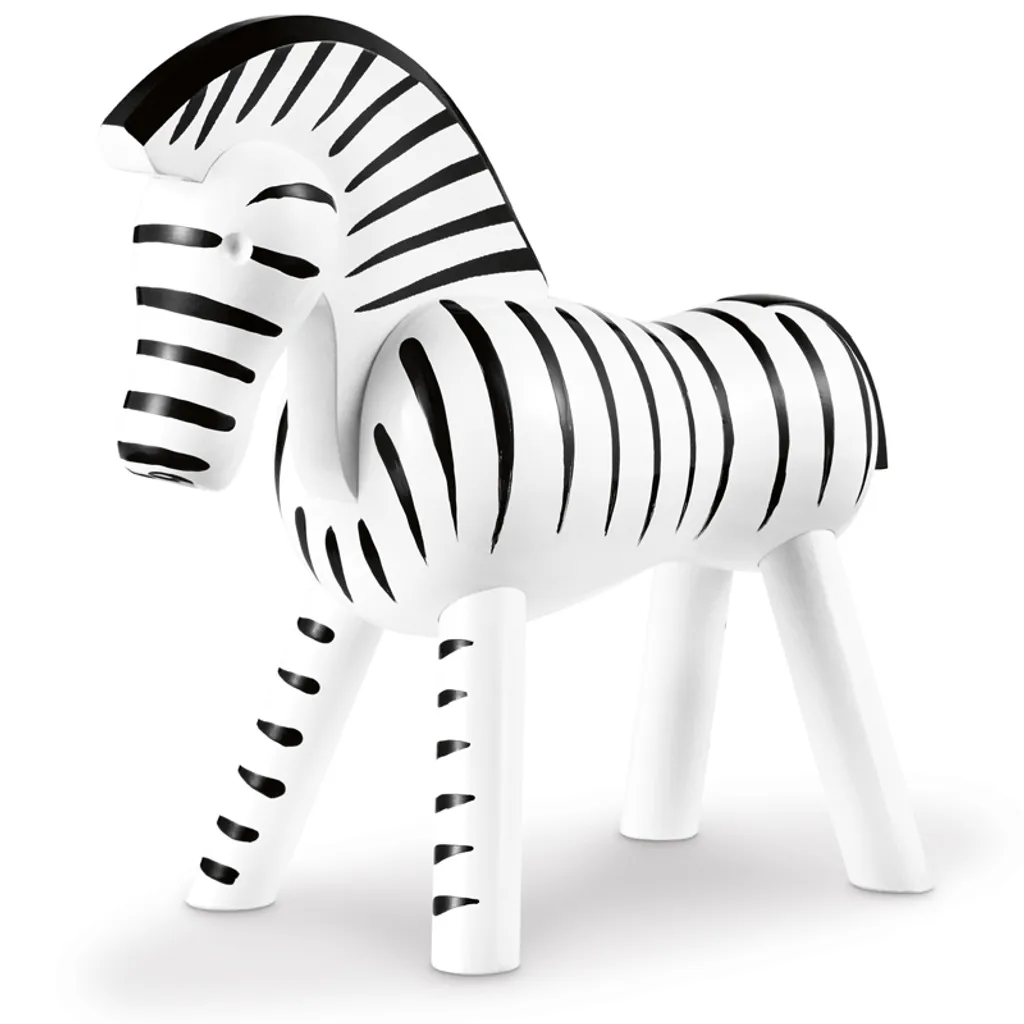 Figurine Zèbre Kay Bojesen H14cm en bois - Décoration chic et design