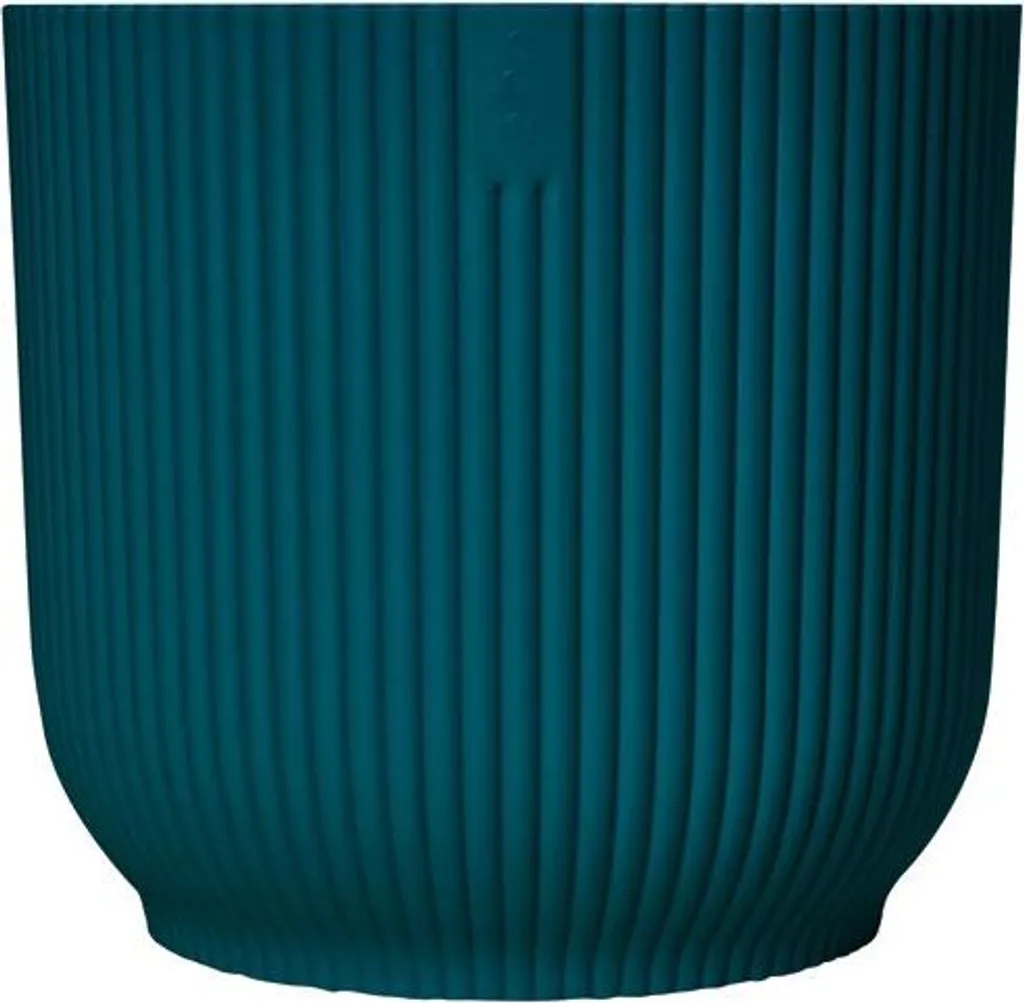 Décoration Salon : Pot Elho Vibes Fold Bleu 22cm pour Plantes Vertes