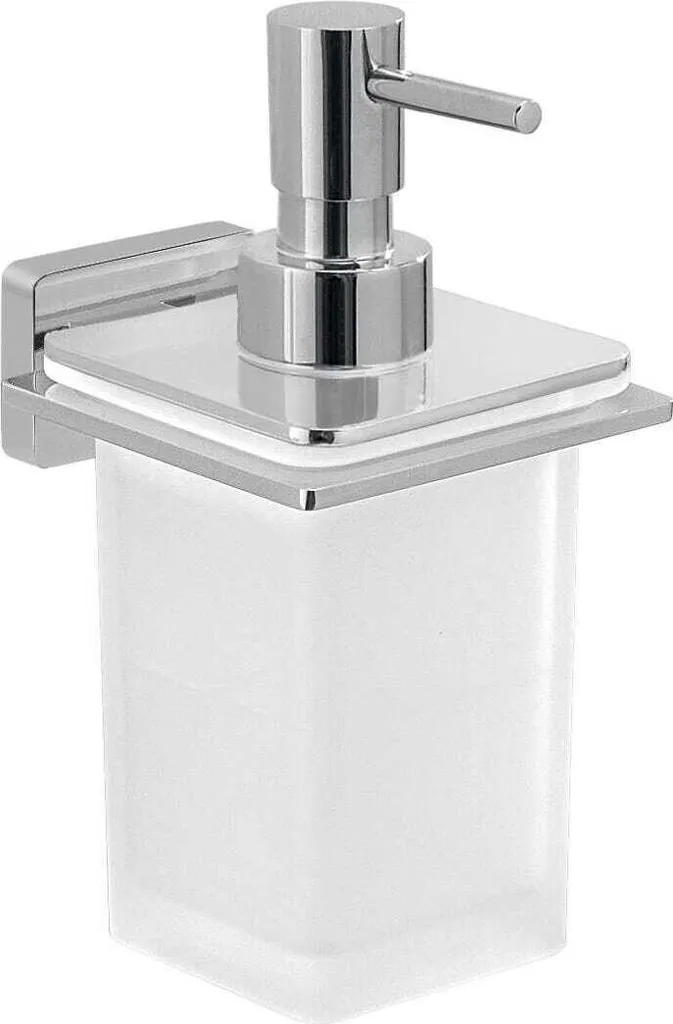 Dosa Sapone Liquido Atene Vetro Satinato | Accessori Bagno Qualità